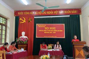 TRƯỜNG MẦM NON NAM LA TỔ CHỨC THÀNH CÔNG HỘI NGHỊ NHÀ GIÁO, CÁN BỘ QUẢN LÝ GIÁO DỤC, NGƯỜI LAO ĐỘNG NĂM HỌC 2022-2023